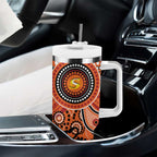 Scorchers Cricket Custom Tumbler With Handle Australian Aboriginal