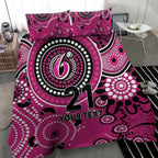 Sixers Cricket Custom Bedding Set Australian Aboriginal