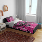 Sixers Cricket Custom Bedding Set Australian Aboriginal