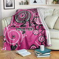 Sixers Cricket Custom Blanket Australian Aboriginal