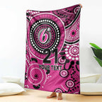 Sixers Cricket Custom Blanket Australian Aboriginal