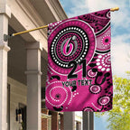 Sixers Cricket Custom Garden Flag Australian Aboriginal