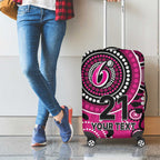 Sixers Cricket Custom Luggage Cover Australian Aboriginal