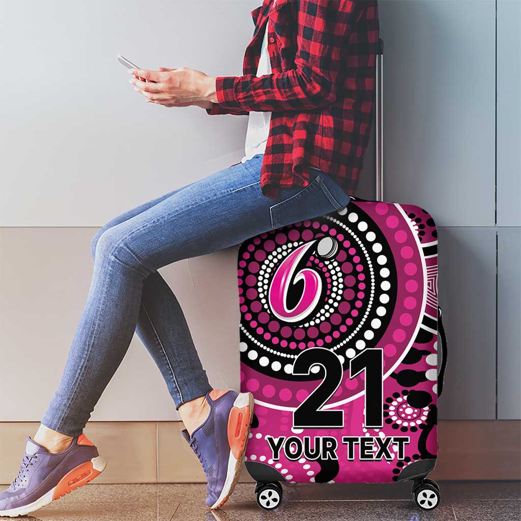 Sixers Cricket Custom Luggage Cover Australian Aboriginal