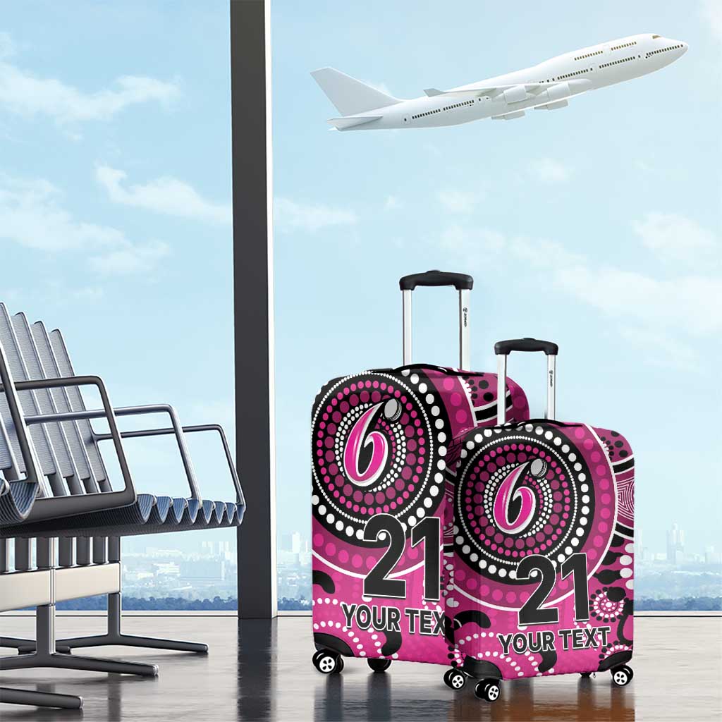 Sixers Cricket Custom Luggage Cover Australian Aboriginal