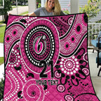 Sixers Cricket Custom Quilt Australian Aboriginal