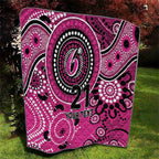 Sixers Cricket Custom Quilt Australian Aboriginal