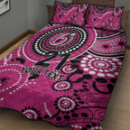 Sixers Cricket Custom Quilt Bed Set Australian Aboriginal