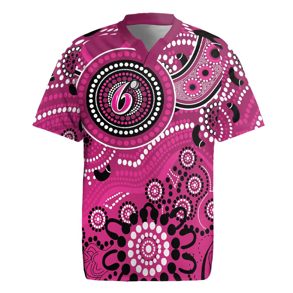 Sixers Cricket Custom Rugby Jersey Australian Aboriginal