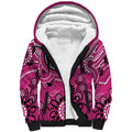 Sixers Cricket Custom Sherpa Hoodie Australian Aboriginal