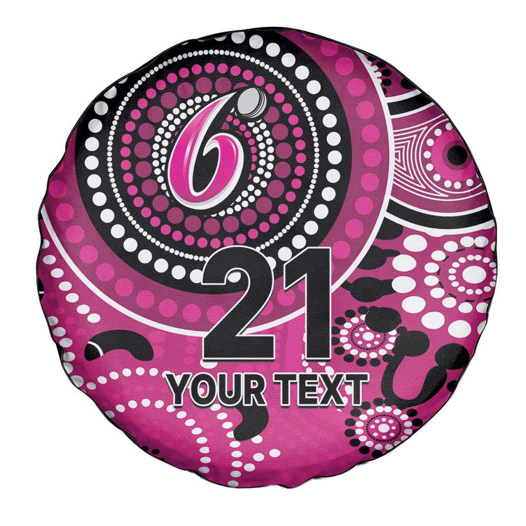 Sixers Cricket Custom Spare Tire Cover Australian Aboriginal