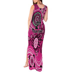 Sixers Cricket Custom Tank Maxi Dress Australian Aboriginal