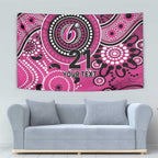 Sixers Cricket Custom Tapestry Australian Aboriginal