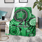 Stars Cricket Custom Blanket Australian Aboriginal
