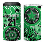 Stars Cricket Custom 4 in 1 Can Cooler Tumbler Australian Aboriginal