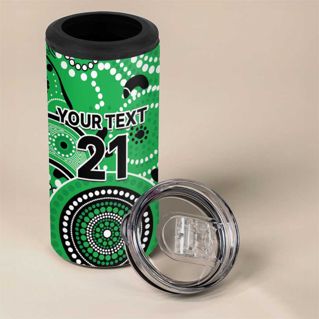 Stars Cricket Custom 4 in 1 Can Cooler Tumbler Australian Aboriginal