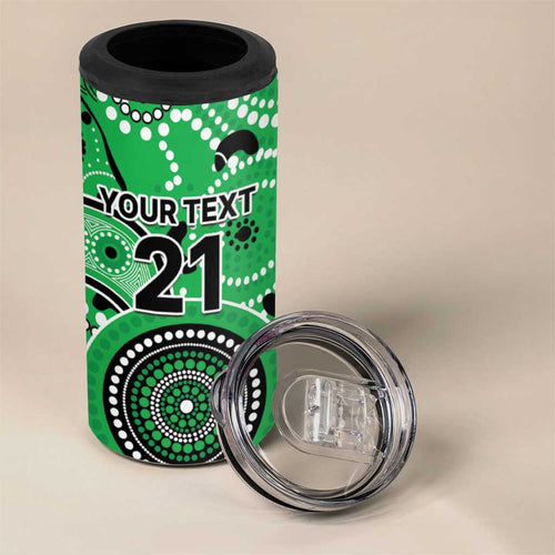 Stars Cricket Custom 4 in 1 Can Cooler Tumbler Australian Aboriginal
