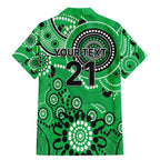 Stars Cricket Custom Family Matching Mermaid Dress and Hawaiian Shirt Australian Aboriginal