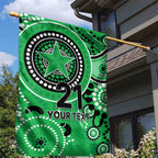 Stars Cricket Custom Garden Flag Australian Aboriginal