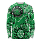 Stars Cricket Custom Long Sleeve Shirt Australian Aboriginal