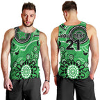 Stars Cricket Custom Men Tank Top Australian Aboriginal