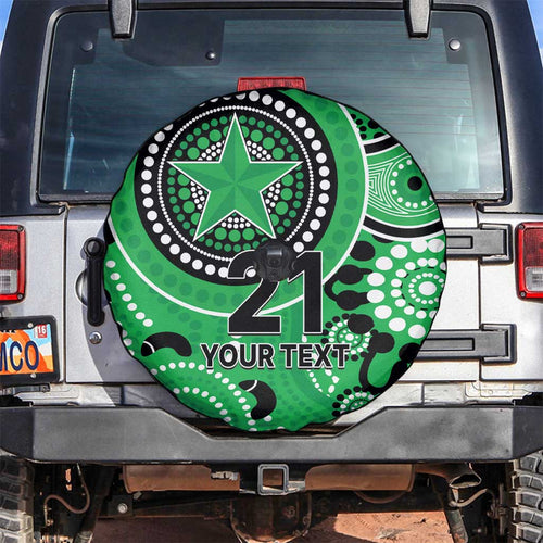 Stars Cricket Custom Spare Tire Cover Australian Aboriginal