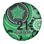 Stars Cricket Custom Spare Tire Cover Australian Aboriginal
