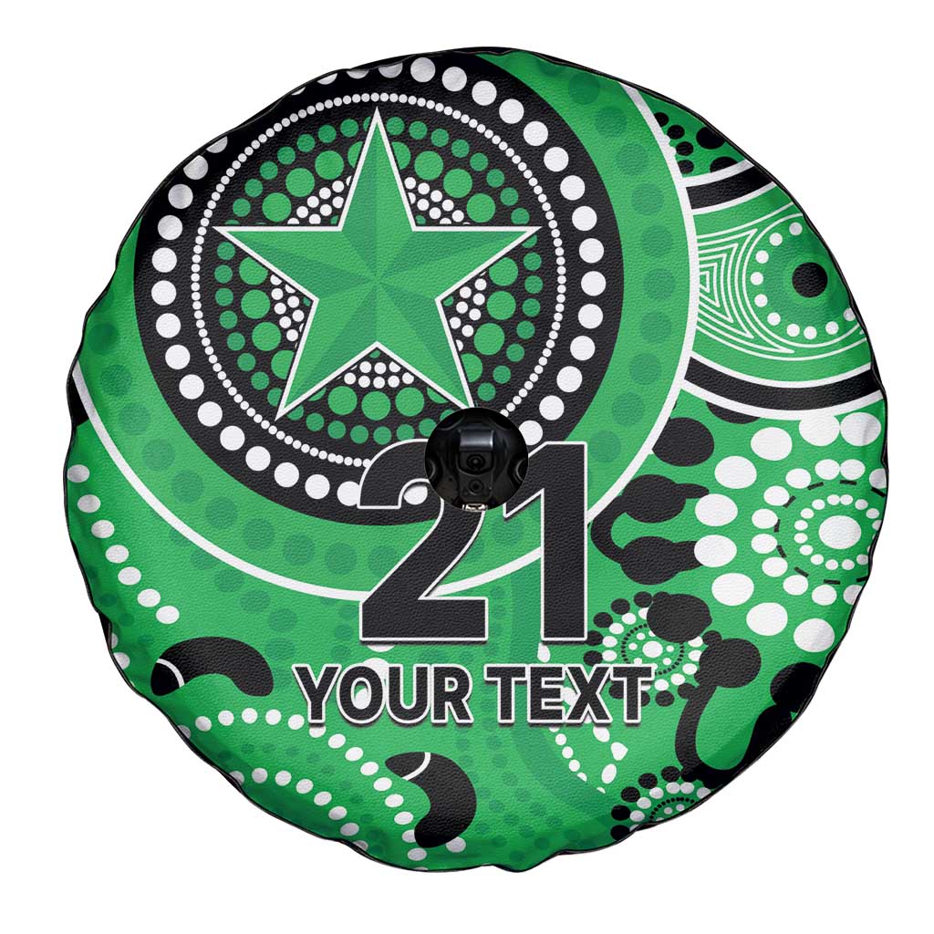 Stars Cricket Custom Spare Tire Cover Australian Aboriginal