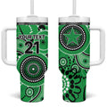 Stars Cricket Custom Tumbler With Handle Australian Aboriginal