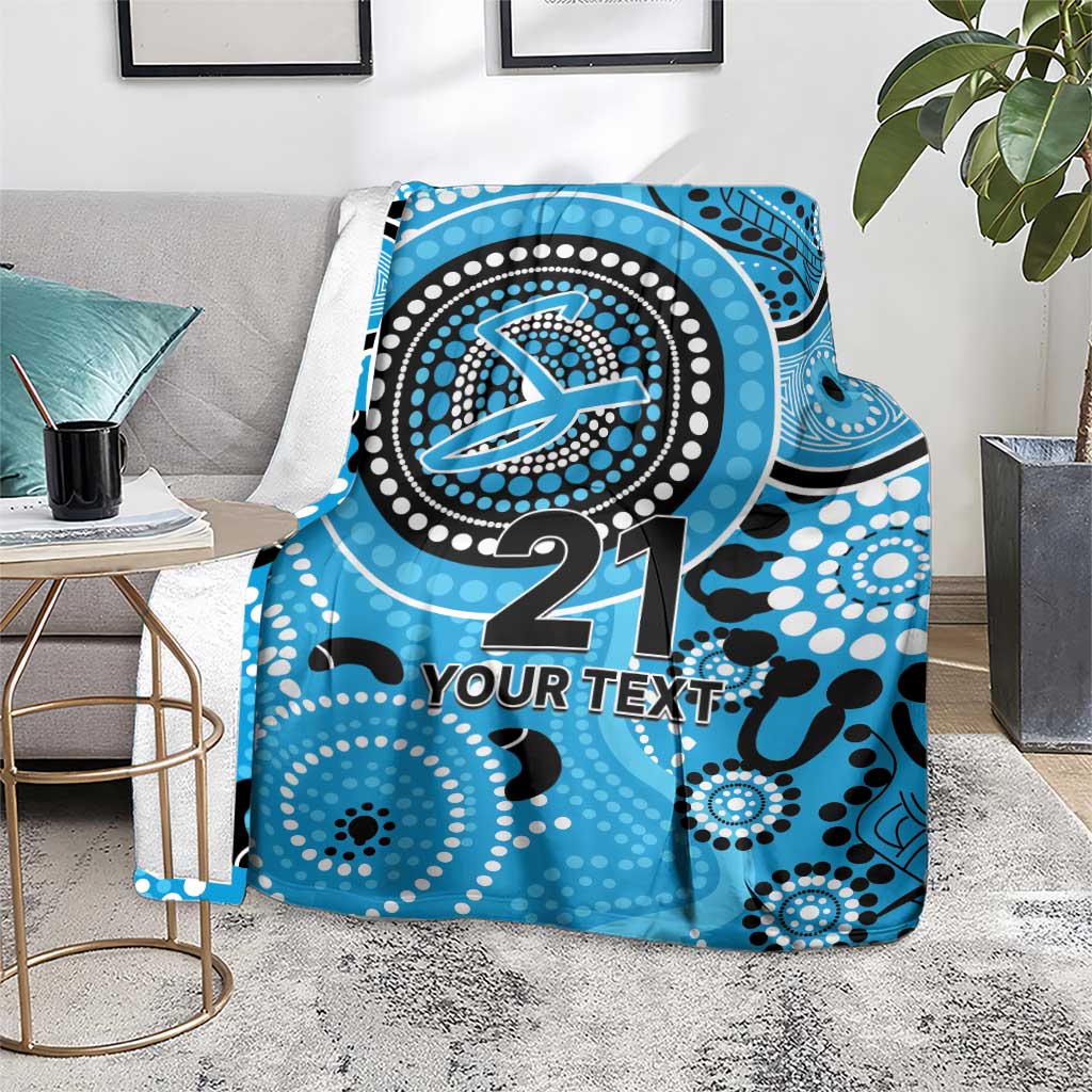 Strikers Cricket Custom Blanket Australian Aboriginal