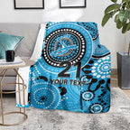 Strikers Cricket Custom Blanket Australian Aboriginal