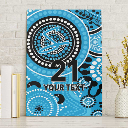 Strikers Cricket Custom Canvas Wall Art Australian Aboriginal