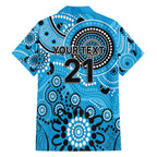 Strikers Cricket Custom Hawaiian Shirt Australian Aboriginal