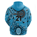 Strikers Cricket Custom Hoodie Australian Aboriginal
