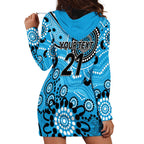 Strikers Cricket Custom Hoodie Dress Australian Aboriginal