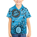 Strikers Cricket Custom Kid Hawaiian Shirt Australian Aboriginal