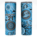 Strikers Cricket Custom Skinny Tumbler Australian Aboriginal