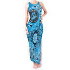 Strikers Cricket Custom Tank Maxi Dress Australian Aboriginal