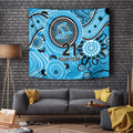 Strikers Cricket Custom Tapestry Australian Aboriginal