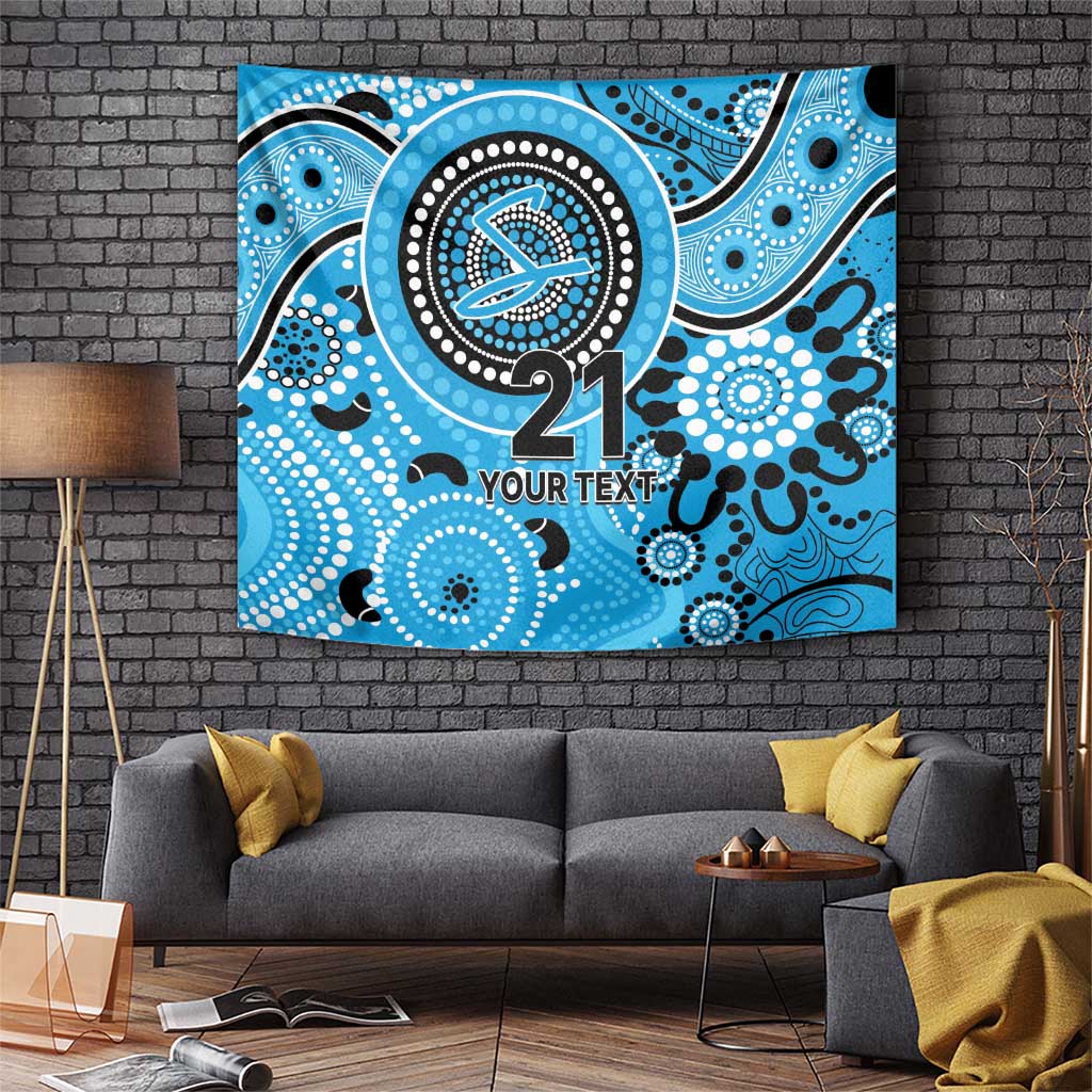 Strikers Cricket Custom Tapestry Australian Aboriginal