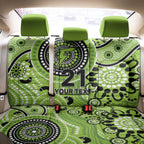 Thunder Cricket Custom Back Car Seat Cover Australian Aboriginal