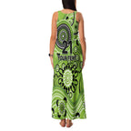 Thunder Cricket Custom Family Matching Tank Maxi Dress and Hawaiian Shirt Australian Aboriginal