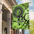 Thunder Cricket Custom Garden Flag Australian Aboriginal