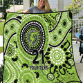Thunder Cricket Custom Quilt Australian Aboriginal