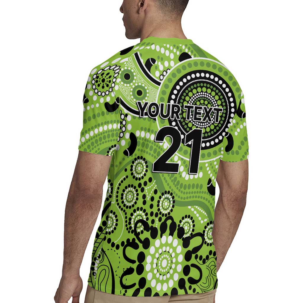 Thunder Cricket Custom Rugby Jersey Australian Aboriginal