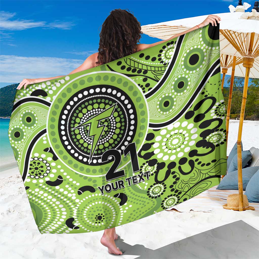 Thunder Cricket Custom Sarong Australian Aboriginal