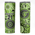 Thunder Cricket Custom Skinny Tumbler Australian Aboriginal