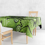 Thunder Cricket Custom Tablecloth Australian Aboriginal