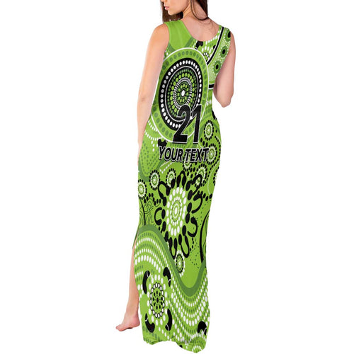Thunder Cricket Custom Tank Maxi Dress Australian Aboriginal
