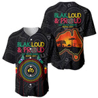 Blak Loud and Proud NAIDOC 2024 Baseball Jersey Indigenous Aboriginal